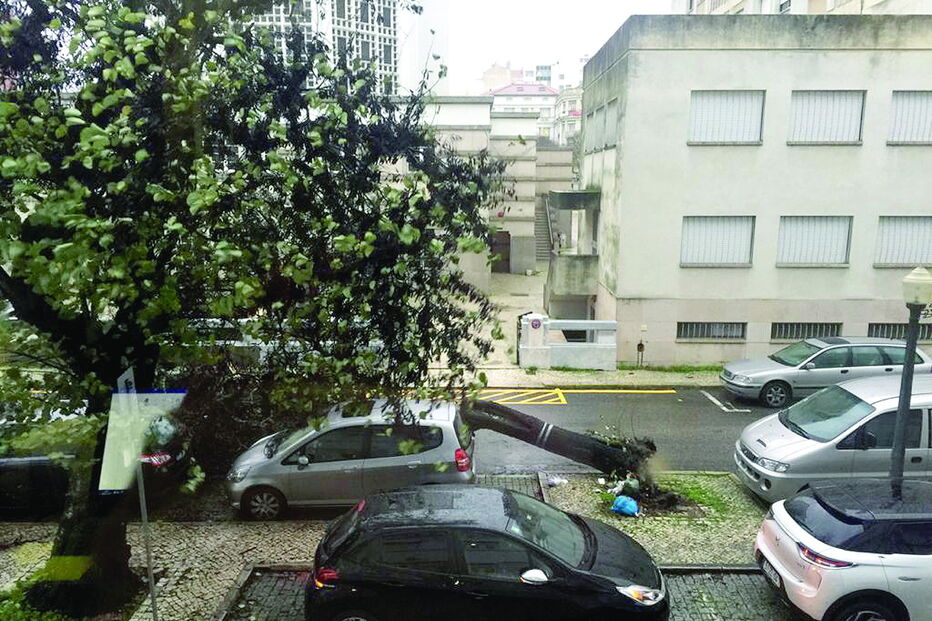 Destruição em Lisboa