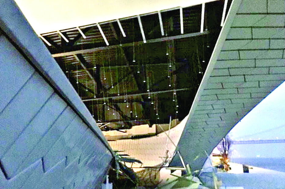 'Elsa' causou estragos no MAAT, em Lisboa