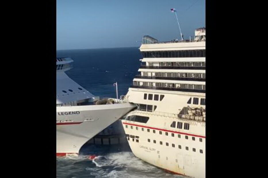 Colisão de dois navios cruzeiro faz pelo menos um ferido no México