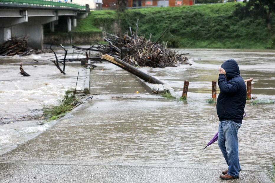Mau tempo em Coimbra