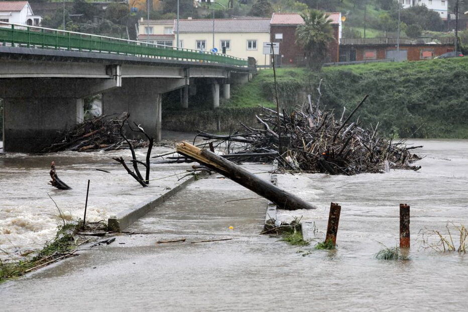 Mau tempo em Coimbra