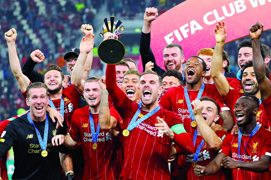 Liverpool celebra a conquista do seu primeiro Mundial de Clubes