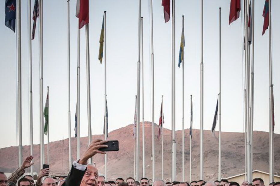 Presidente da República visita tropas portuguesas em Cabul, com direito a 