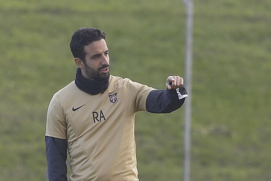 Rúben Amorim quando treinava o Casa Pia Atlético Clube