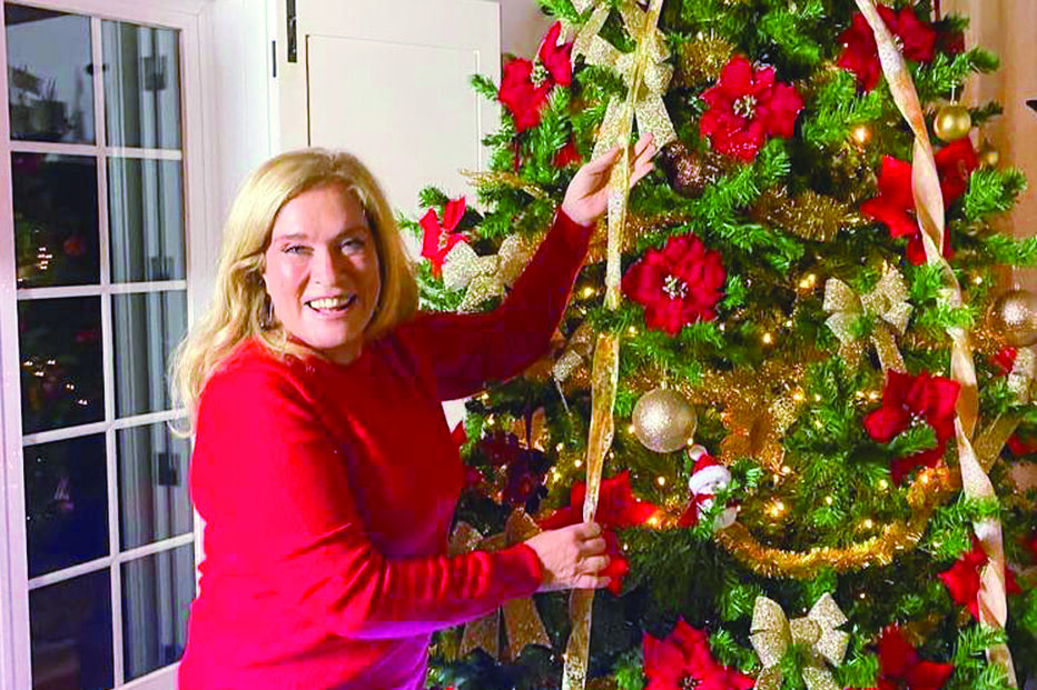 Teresa Guilherme não resiste às decorações da época festiva 