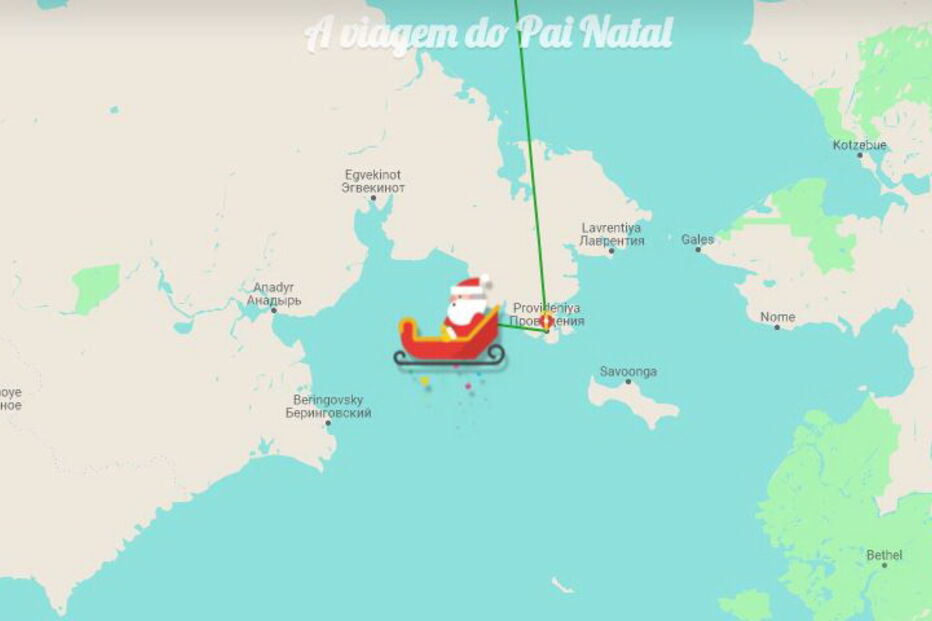Ho ho ho! Renas, prendas e um trenó. Acompanhe aqui o trajeto do Pai Natal que já saiu da Lapónia