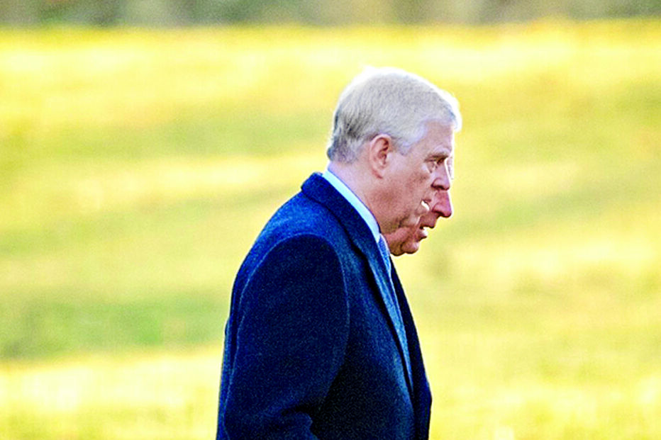 O príncipe André foi à última da hora e já quase no fim