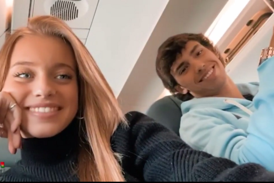 Margarida Corceiro e João Félix