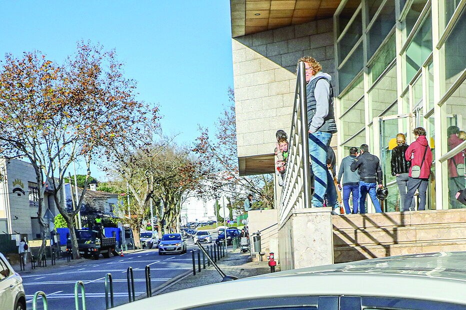 Sergei a entrar no Tribunal de Cascais, de onde saiu para a cadeia