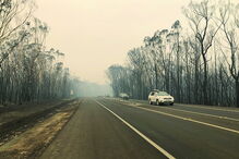 Inferno das chamas devora Austrália