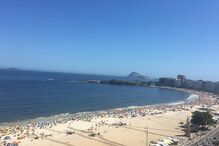 As férias de Sandra Felgueiras no Brasil