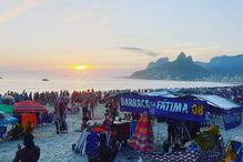 As férias de Sandra Felgueiras no Brasil