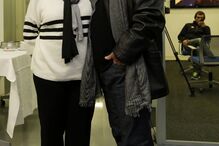 Tony Ramos e a mulher