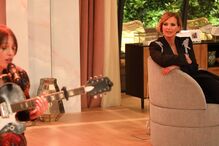 Carminho no programa da Cristina 