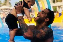 Guillaume Lalung e o filho em comum com Rita Pereira, Lonô