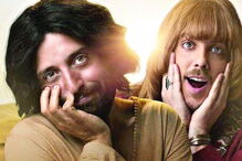 Gregorio Duvivier e Fabio Porchat, do grupo de humoristas Porta dos Fundos, em ‘A Primeira Tentação de Cristo’ 