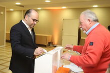 Miguel Pinto Luz votou em Cascais