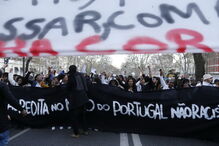 Marcha por jovem morto em Bragança fora de controlo em Lisboa