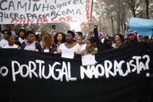 Marcha por jovem morto em Bragança fora de controlo em Lisboa