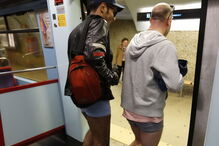 Cuecas de todas as cores e feitios no Dia Mundial sem Calças