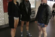 Cuecas de todas as cores e feitios no Dia Mundial sem Calças