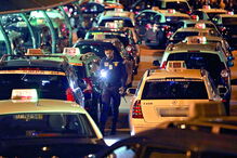 Táxis, taxistas, PSP, táxi