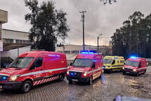 Sete pessoas intoxicadas em incêndio numa fábrica de calçado na Trofa