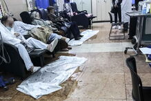 Chuva deixa salas de Hospital de São José em Lisboa alagadas