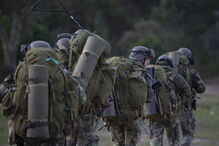 Fuzileiros portugueses e americanos treinam em Alcochete