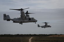 Fuzileiros portugueses e americanos treinam em Alcochete