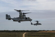 Fuzileiros portugueses e americanos treinam em Alcochete