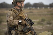 Fuzileiros portugueses e americanos treinam em Alcochete