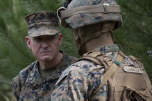 Fuzileiros portugueses e americanos treinam em Alcochete