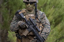 Fuzileiros portugueses e americanos treinam em Alcochete