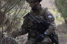 Fuzileiros portugueses e americanos treinam em Alcochete