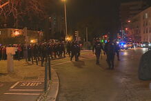 Adeptos do Benfica já saíram do Estádio da Luz rumo a Alvalade	
