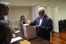 Rui Rio votou no Porto