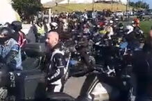 Motards prestam homenagem a Paulo Gonçalves no Cabo da Roca