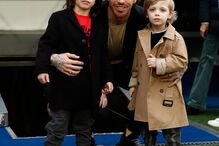 Sérgio Ramos e os filhos