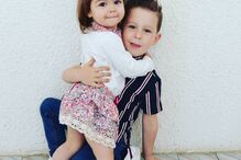 Os filhos de Bernardina: Kévim e Kyara