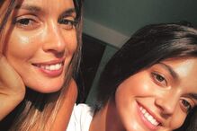 Maria Cerqueira Gomes e a filha Francisca