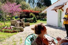 Maya Booth e o filho