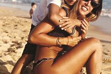 Mariana Patrocínio com o filho