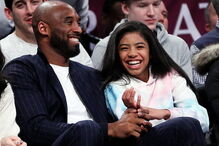 Kobe Bryant e a filha de 13 anos Gigi