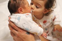 Os filhos de Liliana Filipa, Ariel e Santi Marcel