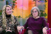 Maria Júlia Delgado (à direita na foto) viveu momento de terror