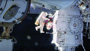 Astronauta tratado a uma trombose a partir da Terra 