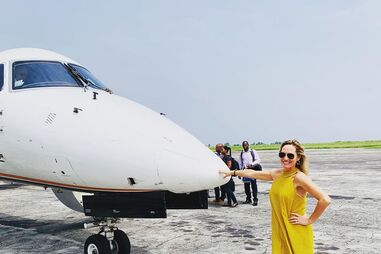 Fernanda Serrano viaja para São Tomé e Príncipe