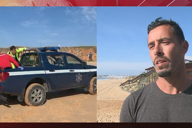 Relato dos surfistas que resgataram mulheres em pré-afogamento na Praia da Galé