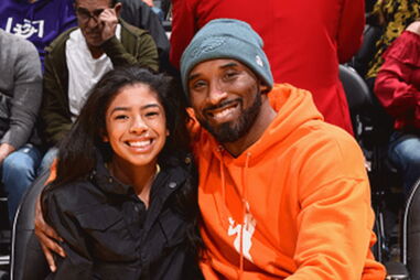 Kobe Bryant com a filha
